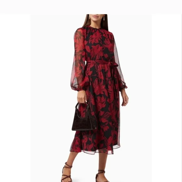 Ted Baker Hadlee Rococo Dress Size 1 (4) - Picture 1 of 8